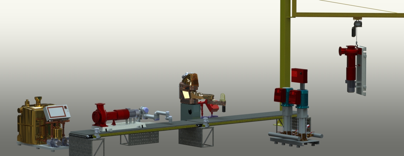 电机生产线step格式